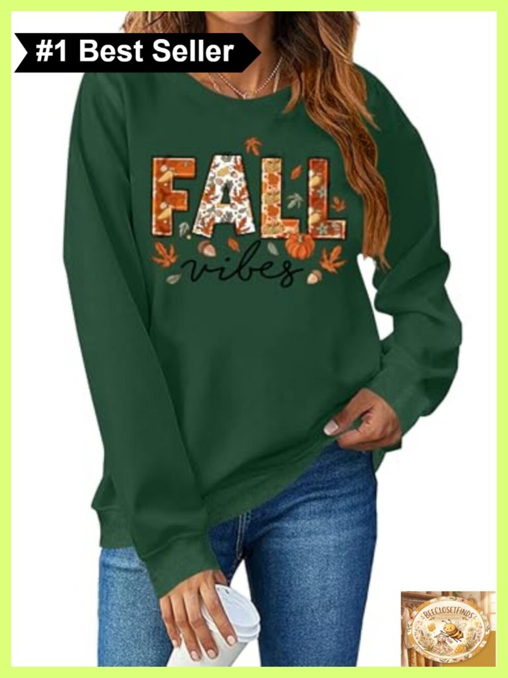 Fall Graphic Sweatshirt Womens Long Sleeve Crewneck Pullover